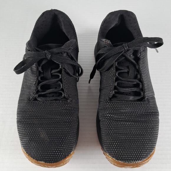 Nobull Outwork Edge Impact Strength Training Shoes Womens 8.5 Black Gum Sneakers - Picture 3 of 15
